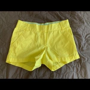 4:$25 JCREW yellow shorts!!